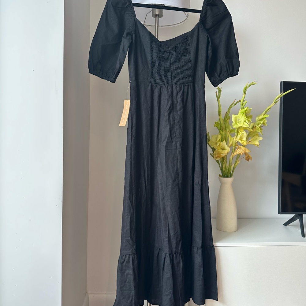 NEW WITH TAGS black o.p.t. Midi dress - Picture 6 of 6